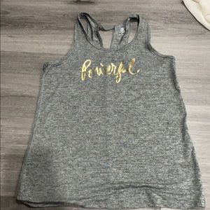 champion “powerful” workout shirt